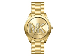 Michael Kors Women's Slim Runway Yellow Stainless Steel Watch