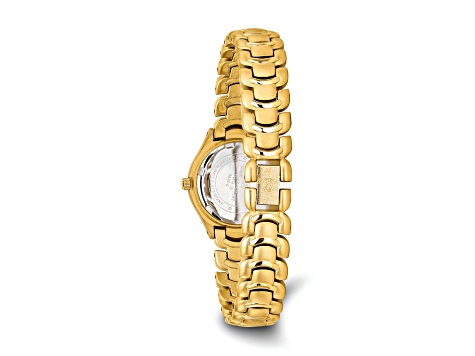 Charles Hubert Ladies Gold-finish White Dial Watch Ladies Charles Hubert Gold-finish White Dial Watch | Lumbee  main image 3