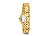 Ladies Charles Hubert Gold-finish White Dial Watch