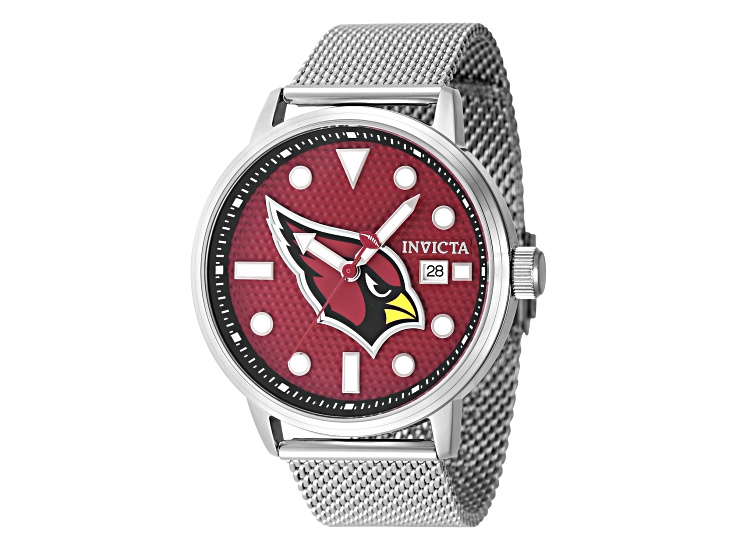 Invicta NFL 44mm Red Dial Arizona Cardinals Quartz Watch