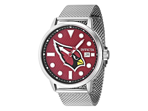 Invicta NFL 44mm Red Dial Arizona Cardinals Quartz Watch