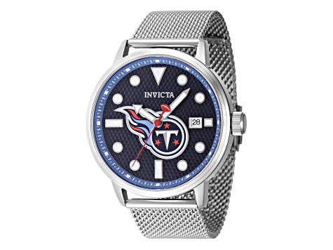 Invicta NFL 44mm Blue Dial Tennessee Titans Quartz Watch