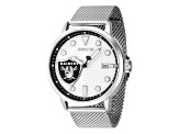 Invicta NFL 44mm White Dial Las Vegas Raiders Quartz Watch