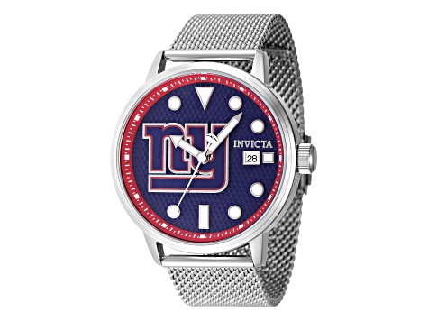 Invicta NFL 44mm Blue Dial New York Giants Quartz Watch