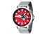 Invicta NFL 44mm Red Dial New England Patriots Quartz Watch