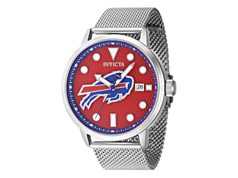 Invicta NFL 44mm Red Dial Buffalo Bills Quartz Watch