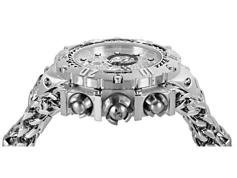Invicta Diamond Gladiator 55.25mm Stainless Steel Bracelet