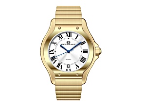 Oceanaut Women's Rayonner White Dial, White Bezel, Yellow Stainless Steel Watch
