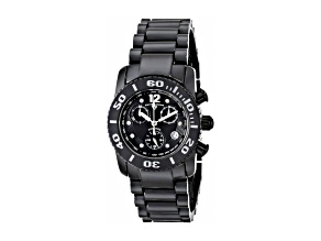Swiss Legend Women's Commander Black Ceramic Band Watch