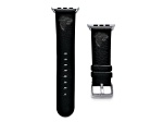 Gametime Atlanta Falcons Leather Band fits Apple Watch (42/44mm M/L Black). Watch not included.