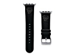 Gametime Houston Texans Leather Band fits Apple Watch (42/44mm M/L Black). Watch not included.
