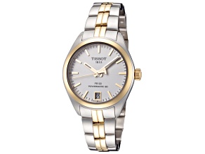Tissot Women's T-Classic 33mm Automatic Watch with Two-Tone Stainless Steel Strap