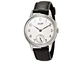 Tissot Men's Heritage 42mm Manual-Wind Watch with Black Leather Strap