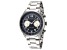 Thomas Earnshaw Men's Ampere 40mm Quartz Stainless Steel Watch, Black Dial