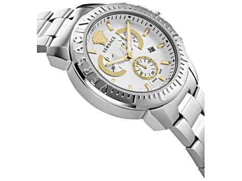 Versace Men's New Chrono 45mm Quartz Watch