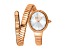 Just Cavalli Women's Ardea White Dial, Rose Stainless Steel Watch