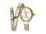 Just Cavalli Women's Ardea White Dial, Two-tone Stainless Steel Watch