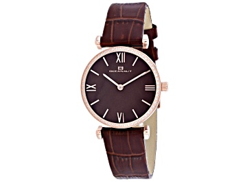 Picture of Oceanaut Women's Harmony Brown Dial, Brown Leather Strap Watch