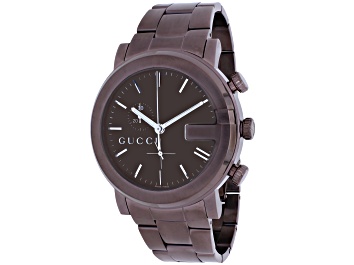 Picture of Gucci Men's 101 Series Brown Stainless Steel Bracelet Watch