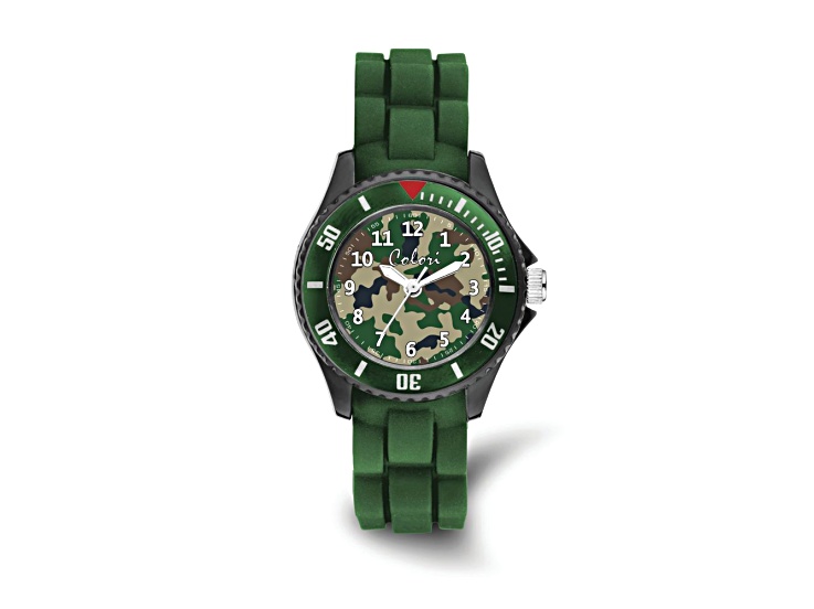 Colori Kidz Camouflage Green 30mm Watch