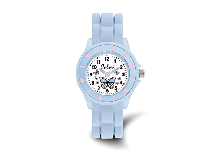 Colori Kidz Blue Butterflies 30mm Watch