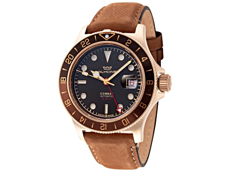 Glycine Men's Combat Sub Sport 42 Bronze 42mm Automatic Watch