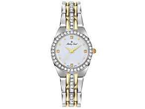 Mathey Tissot FLEURY 2581 30mm White Dial Yellow Two-tone Stainless Steel Quartz Watch
