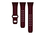 Gametime Washington Commanders Debossed Silicone Apple Watch Band (38/40mm M/L). Watch not included.