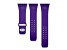 Gametime Baltimore Ravens Debossed Silicone Apple Watch Band (38/40mm M/L). Watch not included.