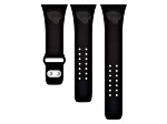Gametime Jacksonville Jaguars Debossed Silicone Apple Watch Band 38/40mm M/L. Watch not included.