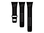 Gametime Philadelphia Eagles Debossed Silicone Apple Watch Band (38/40mm M/L). Watch not included.