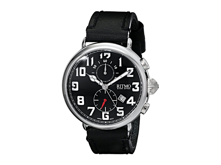 RITMO MUNDO Black Turismo Quartz Watch - 19ZM3A | JTV