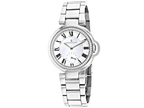 Christian Van Sant Women's Cybele White Dial, Stainless Steel Watch