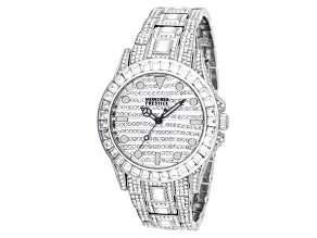 Montres Prestige by Invicta 42mm White Dial White Crystal Bezel Zinc Alloy Quartz Watch