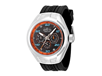 Picture of Invicta Invicta Racing 46.00mm Orange, Black Dial Silicone Band Quartz Watch