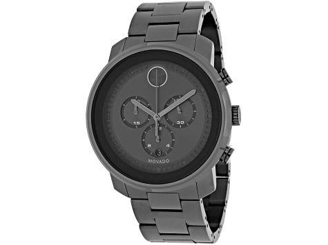 Movado Men's Bold Gunmetal Stainless Steel Watch