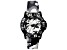 Armani Exchange Men's Classic White Dial, Two-tone Fabric Watch
