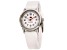 Tommy Hilfiger Women's Communion White Dial, White Rubber Strap Watch