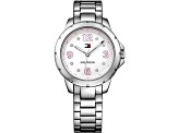 Tommy Hilfiger Women's Communion White Dial, Stainless Steel Watch