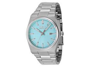 Invicta Speedway 40mm Light Blue Dial Stainless Steel Quartz Watch
