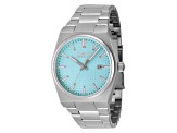 Invicta Speedway 40mm Light Blue Dial Stainless Steel Quartz Watch