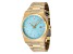 Invicta Speedway 40mm Blue Dial Yellow Stainless Steel Quartz Watch