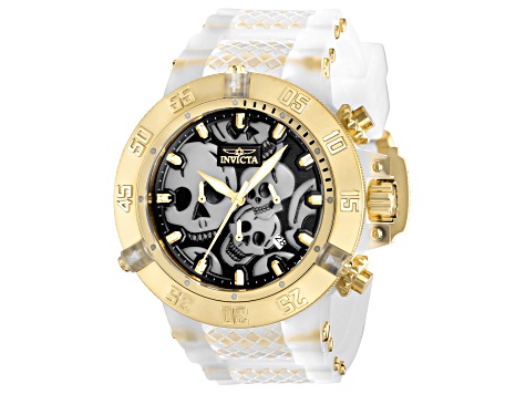 Invicta Subaqua 50mm Yellow, White, Black Dial Silicone  display picture 2