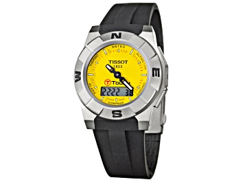 Picture of Tissot Men's Quartz Watch, Black Rubber Strap