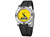 Tissot Men's Quartz Watch, Black Rubber Strap