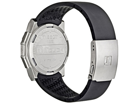 Tissot Men's Quartz Watch, Black Rubber Strap