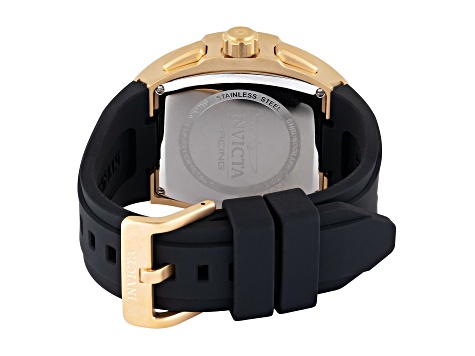 Invicta Invicta Racing 47mm Black Silicone Strap Quartz Watch