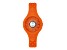 Versus Versace Fire Island Watch 39mm Orange with Stainless Steel details Enamel Dial Silicone Strap
