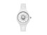 Versus Versace Fire Island Watch 39mm White with Stainless Steel details Enamel Dial Silicone Strap
