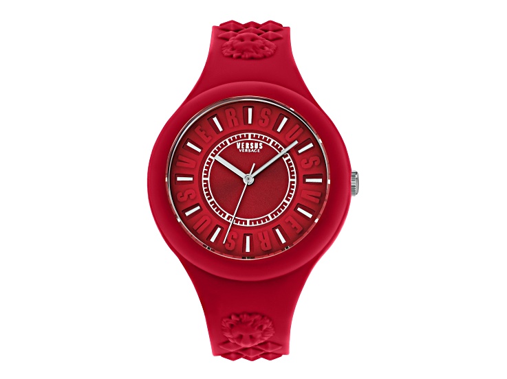 Versus Versace Fire Island Watch 39mm Red with Stainless Steel